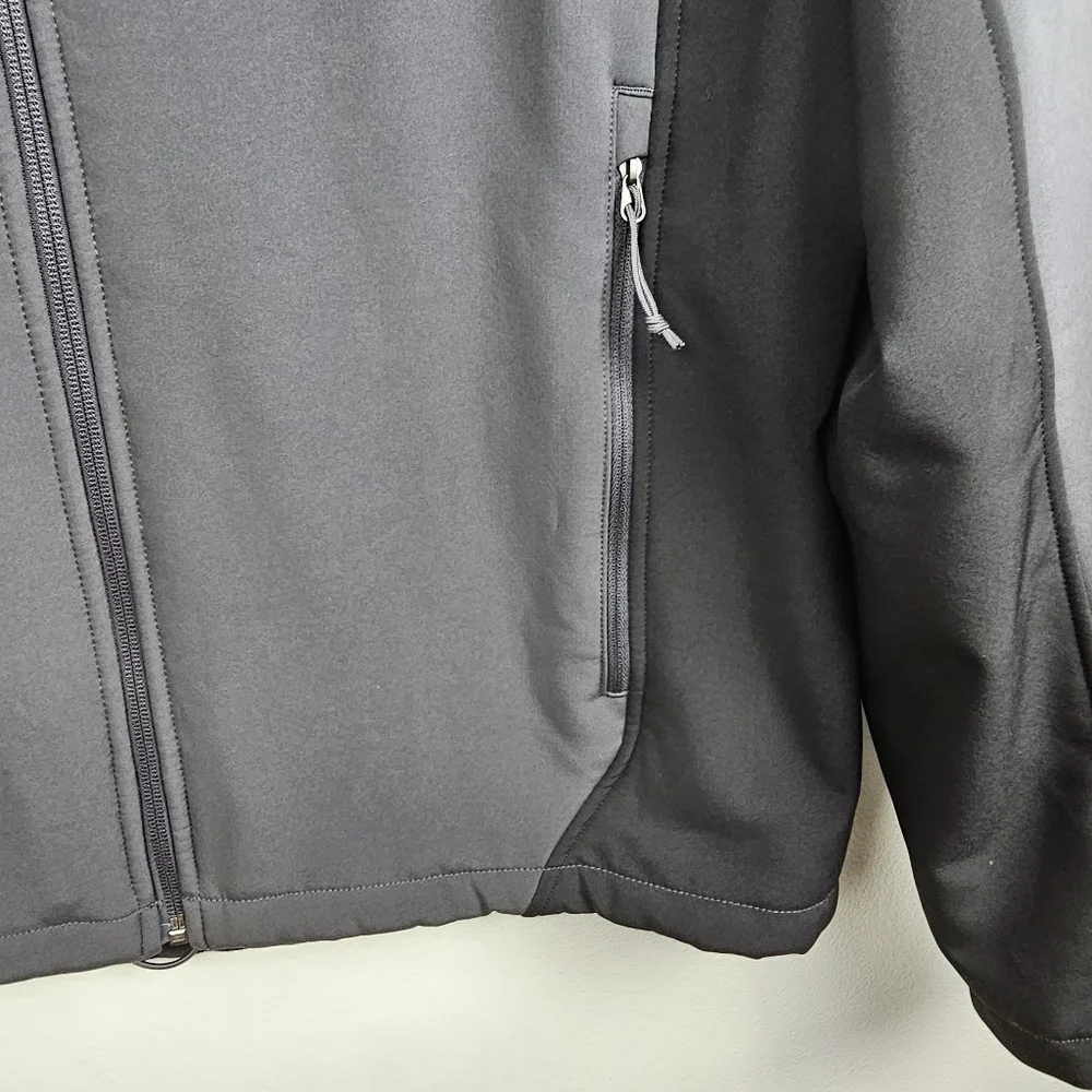 The North Face Gray & Black Jacket Coat with Warm Lining